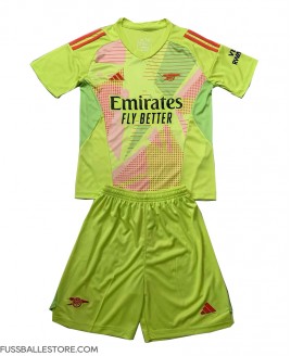 Günstige Arsenal Torwart Heimtrikotsatz Kinder 2024-25 Kurzarm (+ Kurze Hosen)
